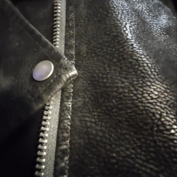 Silver Jeans Moto Leather Jacket - Picture 5 of 6